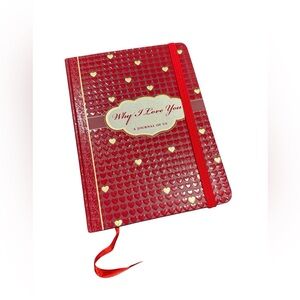 ☮️ Why I Love You – A Journal of Us Romantic Book Couples Gift Memory Notebook